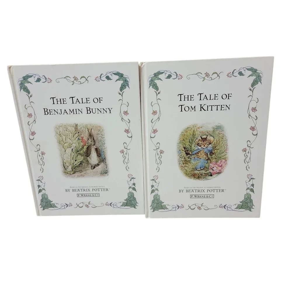 The Tale of Benjamin Bunny and Tom Kitten Books Bt Beatrix Potter Childrens Book
